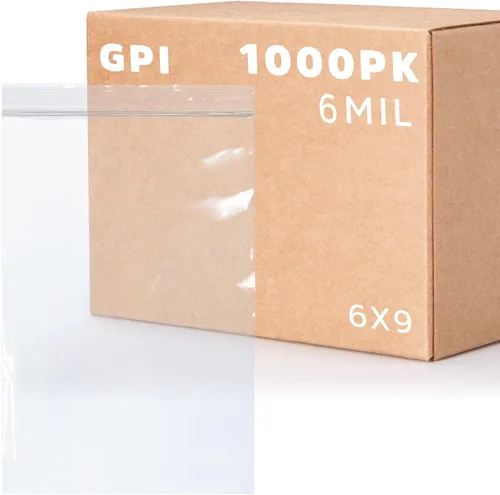 Vista 24 de GPI - 6 mil, extra resistente, bolsas de plástico transparentes con cremallera resellable de 2 x 5 pulgadas, resistentes a perforaciones, bolsas