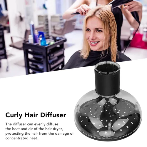 Vista 7 de Difusor de secador de pelo, accesorio difusor de pelo, secador de pelo, difusor universal de pelo adaptable para secadores de pelo para salón