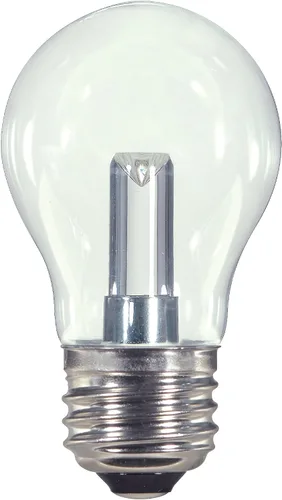 Vista 16 de Satco S9176 LED T6 Frost 2700K Bombilla base de candelabro, 0.8W