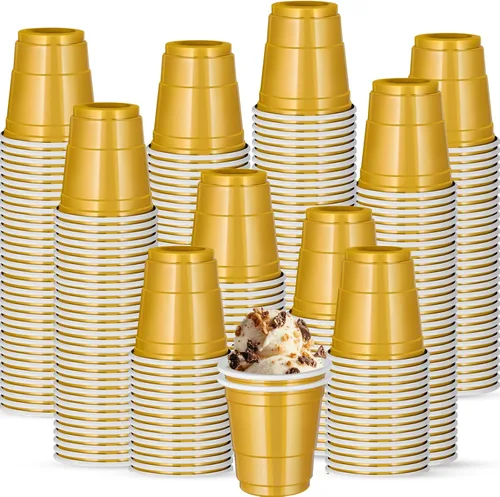 Vista 22 de 500 piezas vasos de chupito de 2 onzas de colores surtidos, vasos de chupito coloridos de plástico neón para beber, degustaciones servidas