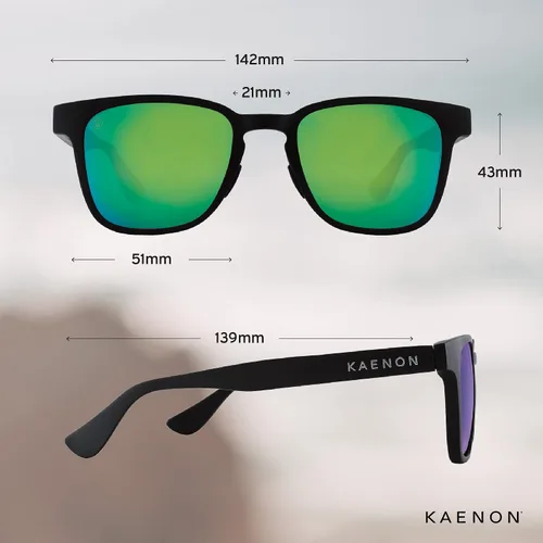 Vista 18 de Kaenon Gafas de sol polarizadas unisex Avalon