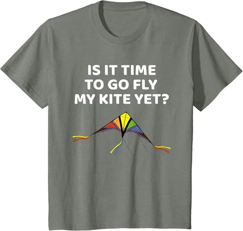 Vista 14 de Kite Flying Outdoors Hobby for Adults & Children T-Shirt
