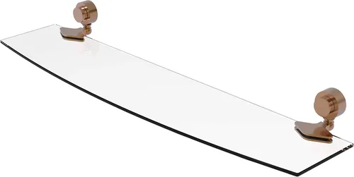 Vista 12 de Allied Brass 433/18 Venus Collection - Estantería de cristal de 18 pulgadas, bronce aceitado Oil Rubbed Bronze