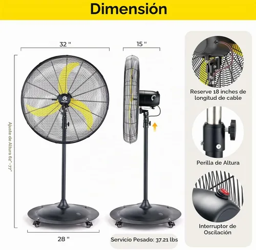 Vista 2 de Flujo de aire potente del motor de Eco BLDC de la fan del pedestal al aire