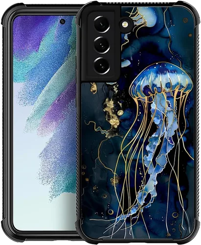 Vista 8 de Funda compatible con Samsung Galaxy S21, diseño de elefantes africanos, diseño increíble a prueba de golpes, antiarañazos, carcasa trasera