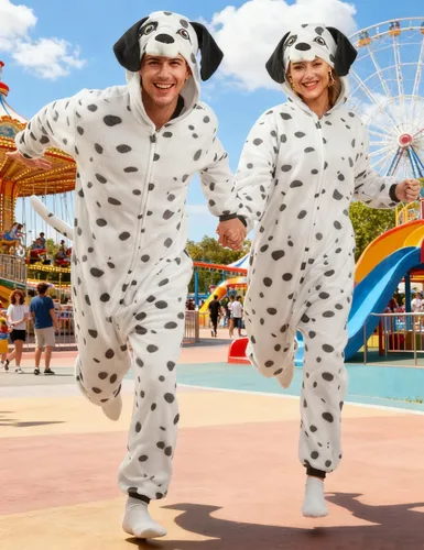 Vista 4 de Adult Costume Onesie Pajamas Funny Cosplay Halloween Christmas Women Men