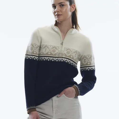 Vista 2 de Dale of Norway Moritz - Suéter para mujer, 100% lana merina, suéter para mujer, suéter para mujer