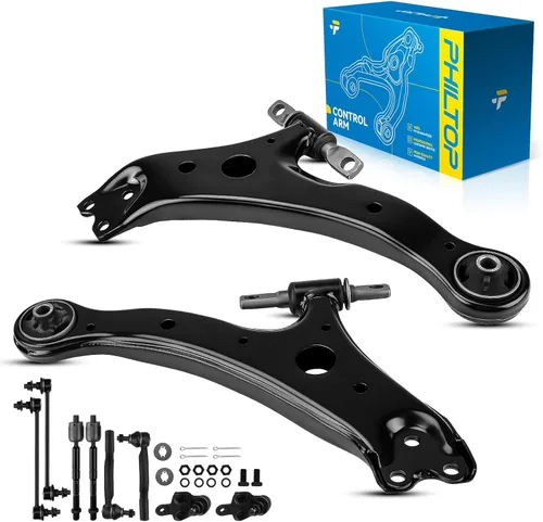 Vista 78 de PHILTOP 6 piezas de brazo de control delantero inferior con barra estabilizadora de rótula para Nissan Rogue 2014-2020 Rogue Sport 2017-2022 Qashqai