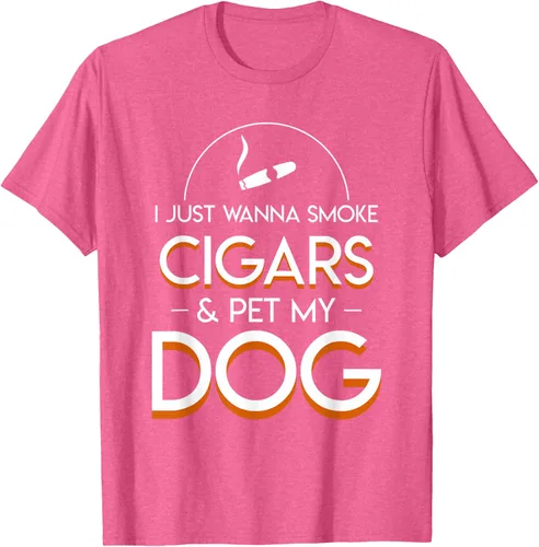 Vista 30 de Solo quiero fumar cigarros y mascotas a los amantes de los perros de mi perro, Negro, S