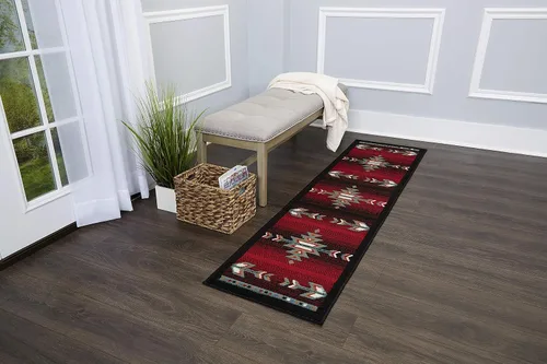 Vista 13 de Home Dynamix Premium Sagrada Southwestern - Alfombra de área geométrica beige/verde, 5'2"x7'4