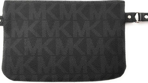 Vista 4 de Michael Kors Riñonera MK Signature Marrón, Negro