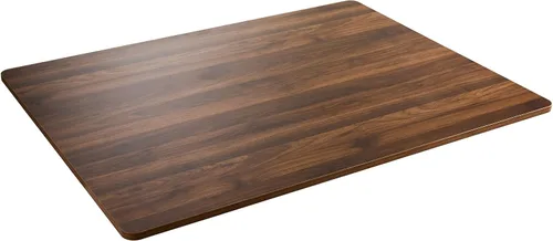 Vista 11 de 36x20 pulgadas Mesa Negra Universal, Escritorio Sólido de Una Pieza, Encimera Reversible de Melamina, Dobles Escritorios, L-Escritorio DIY