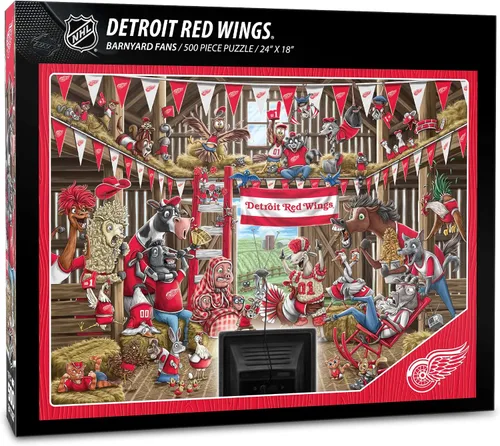 Vista 9 de YouTheFan NHL Barnyard Fans - Rompecabezas de 500 piezas