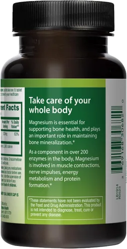 Vista 5 de HealthA2Z Wellness Óxido de magnesio 420 mg Apoyo óseo y muscular Suplemento dietético Paquete económico – 24 paquetes de 90 tabletas cada uno