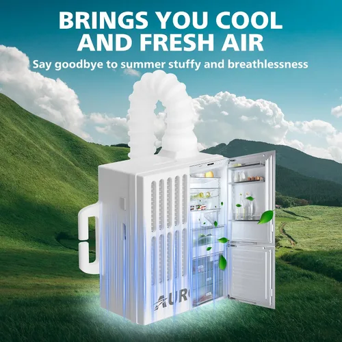 Vista 5 de 4WDKING Purificador de Aire Eléctrico Recargable, Purificador de Aire Portátil Reutilizable con Filtro HEPA para Dormir, Deportes al Aire Libre