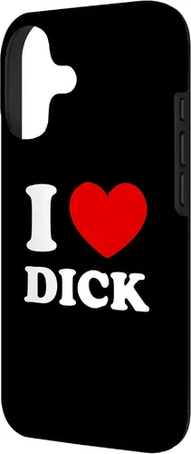 Vista 2 de I Love Dick I Heart Dick Funny First Name Dick Case for iPhone 17