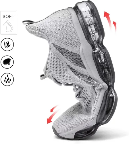 Vista 4 de Zapatillas de correr para hombre con cojín de aire, zapatillas de deporte de moda, informales, tenis, caminar, atléticos, zapatillas para hombre