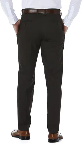 Vista 3 de J.M. Haggar Traje y pantalón liso de corte ajustado para hombre