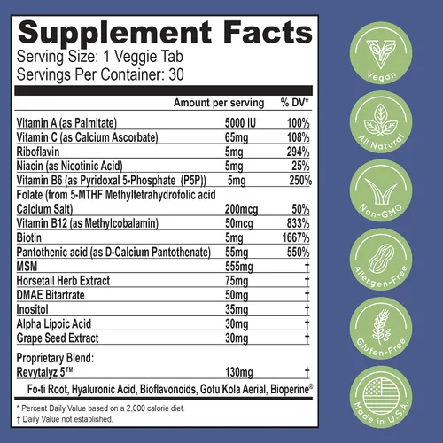 Vista 5 de Essential Source Biotin (Biotina Vitaminas) - Vitaminas para el cabello y la piel y las uñas para mujeres y hombres - 5000 mcg - Suplementos