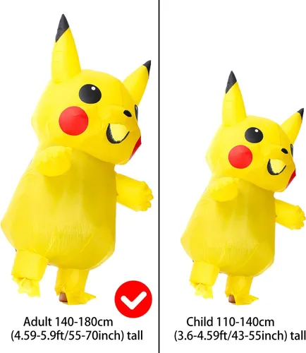 Vista 2 de ANGUBO Disfraz inflable para adultos, disfraz inflable de Halloween para adulto, disfraz inflable para Navidad, Halloween, fiesta de cosplay