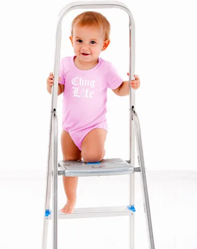 Vista 7 de AW Fashions Chug Life - Body para bebé divertido, lindo y cómodo - Ropa de moda para recién nacidos