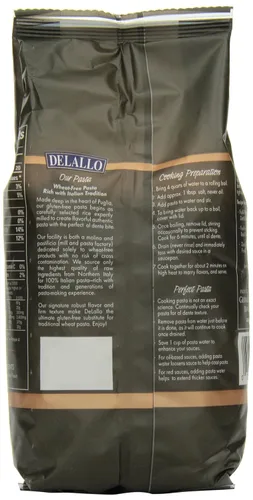 Vista 2 de DeLallo Pasta sin gluten, Fusilli, 12 onzas