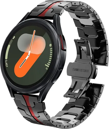 Vista 14 de WINGLE Bandas de metal para Samsung Galaxy Watch 7 6 5 4 Band Watch 6 Classic/5 Pro/4 Classic/FE Band Men 1.850 in 1.693 in 1.811 in 1.654 in 1.772
