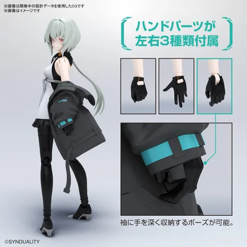 Vista 8 de Bandai Hobby - Synduality - Noir Figure-Rise Standard Model Kit