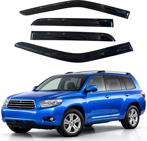 Vista 88 de Visera de ventana IG para Ford Focus Sedán y Hatchback 2012-2018, Protector de ventana lateral para lluvia y viento estilo Mugen, extra duradero