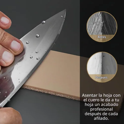 Vista 3 de #3000 Fine #6000 Disco de piedra de afilar de corindón extrafino y cuero compatible con HORL 2 y para HORL 2 Pro
