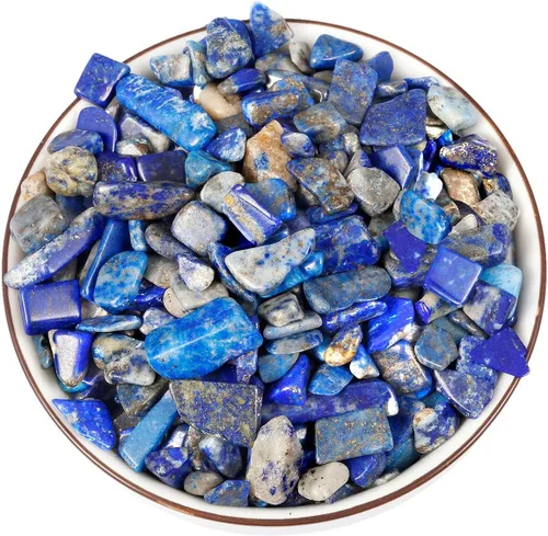 Vista 8 de Nupuyai Chips de peridoto irregular de 1 libra para decoración del hogar y fabricación de joyas