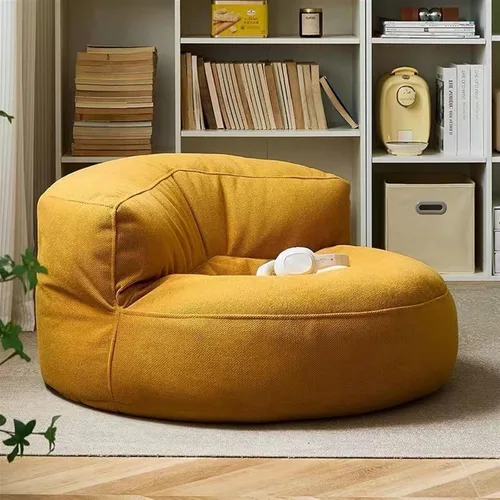 Vista 7 de SXBCyan Funda para puf de felpilla gruesa y suave, para niños y adultos, sin relleno, lavable, asiento esquinero, puf, muebles otomanos
