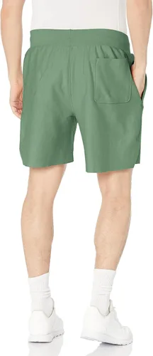 Vista 2 de Champion Pantalones cortos de forro polar de tejido inverso para hombre, pantalones cortos de forro polar, pantalones cortos de forro polar