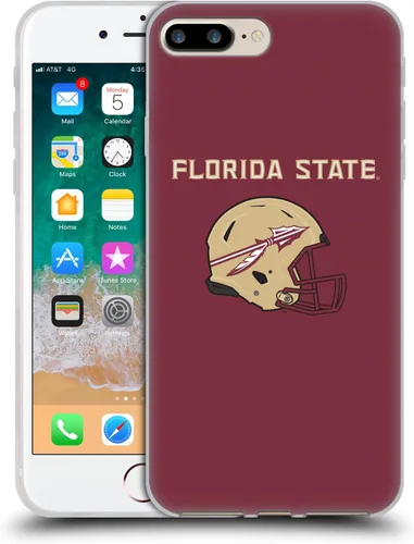 Vista 49 de Oficial Universidad Estatal de Florida FSU Soft Gel Case para iPhone de Apple 7 Plus/iPhone 8 Plus, Banner