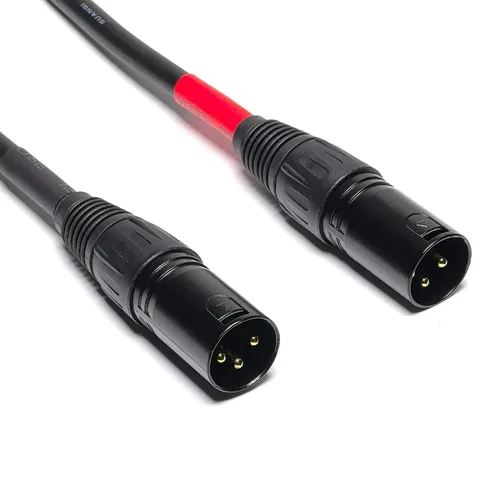 Vista 4 de Cable XLR de 1/4 de pulgada a 3 pines, cable equilibrado de micrófono TRS macho a XLR macho de 0.250 in (1 pie)