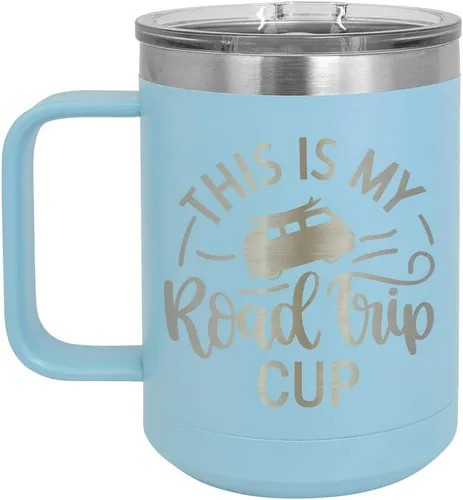 Vista 7 de Taza de café con tapa superior deslizante, con aislamiento para viaje, ideal para cumpleaños, Navidad, regalo de cumpleaños o mujeres o hombres