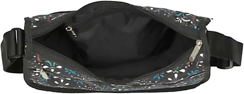 Vista 7 de LeSportsac Cloistered Jewels - Bolso cruzado clásico Hobo + bolsa de cosméticos, estilo 7520color E469, azulejos de arte de mosaico diseñados