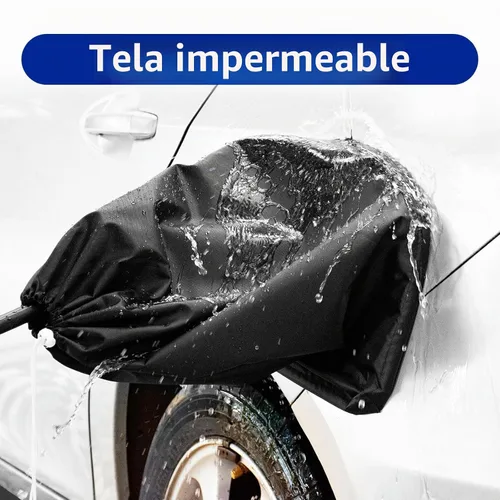 Vista 3 de Funda para puerto de cargador EV, cubierta para enchufe de cargador de auto eléctrico, impermeable al aire libre, protección contra nieve, lluvia
