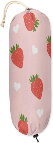 Vista 11 de Bolsa de plástico clásica de jirafa, soporte para bolsa de comestibles, lavable, grande, bolsa de almacenamiento, dispensador de almacenamiento