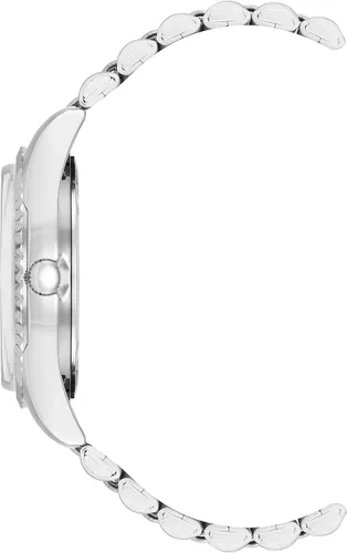 Vista 2 de Armitron Reloj de pulsera con función de díafecha con cristales auténticos para mujer, 755849
