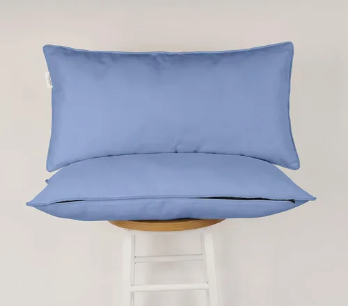 Vista 28 de Funda de almohada lumbar de tela de poliéster para interiores y exteriores, impermeable, rectangular, para todo tipo de clima, para muebles