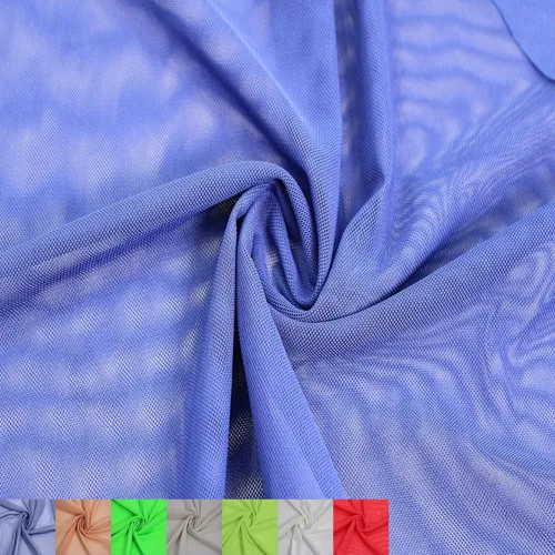 Vista 7 de The Yard - Tela de malla de encaje de poliéster y elastano de 60 pulgadas de ancho, (3.53 oz/m²), ligera, elástica en 4 direcciones, transpirable