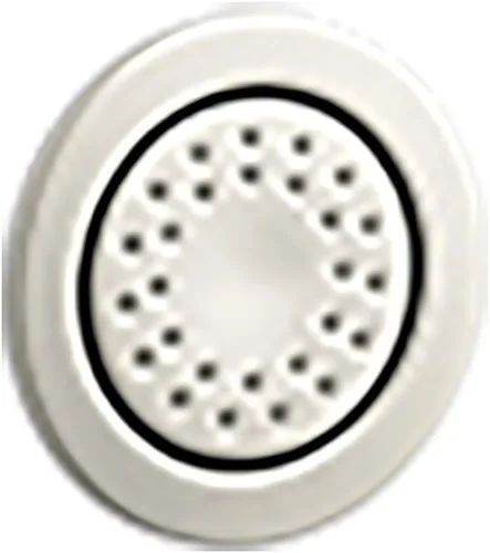 Vista 4 de Kohler 77119-BL WaterTile Round Round 27-Nozzle 1.0 gpm spray corporal con tecnología de inducción de aire Katalyst