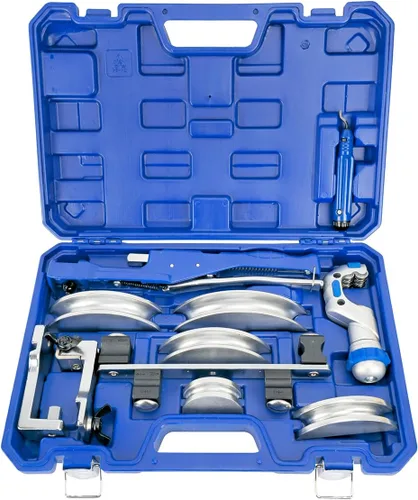 Vista 14 de Hiatsu Kit de herramientas de abocinación excéntrica con trinquete, compatible con taladros, tubo de cobre de 1/4 a 3/4 pulgadas, construcción