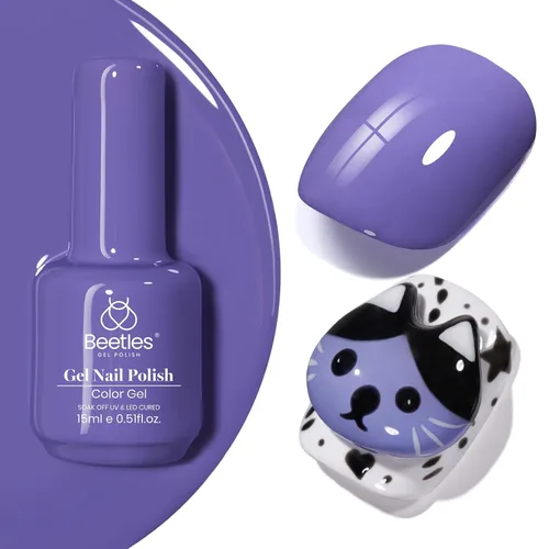 Vista 26 de Beetles - Esmalte de uñas en gel, 1 unidad de 0.5 onzas fluidas (15ml), extracción por remojo, arte de uñas, estética de manicura, bricolaje, curado