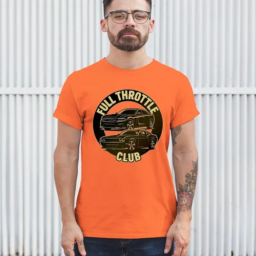 Vista 4 de Camisetas gráficas y camisetas sin mangas para hombre Full Throttle Club