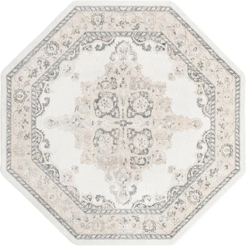 Vista 20 de Unique Loom Parker Collection - Alfombra de área Merakli (2 x 3 pies, rectangular, aguamarina/beige)