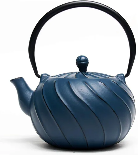 Vista 15 de Toptier Mini Tetera Pequeña, Tetera de Hierro Fundido Súper Pequeña para Estufa, Hervidor de Té Japonés del Tamaño de la Palma de la Mano Seguro