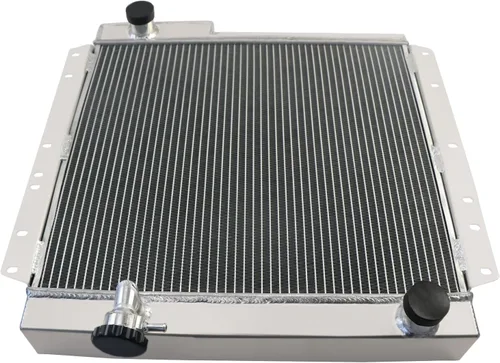 Vista 5 de ALLOYWORKS Radiador de aluminio de 4 filas para Toyota Land Cruiser FJ40 FJ45 Gasolina 3.9L/4.2L GAS MT All Aluminum Radiator. Superior cooling