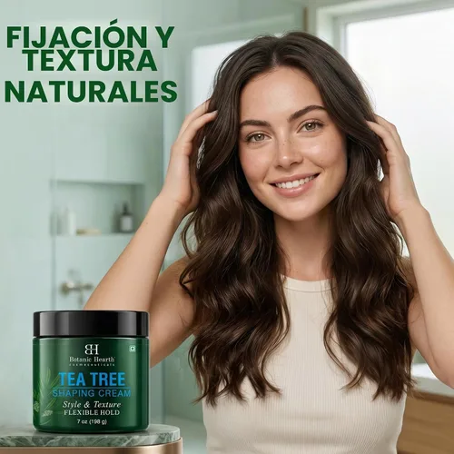 Vista 4 de Botanic Hearth Mascarilla para el cabello (7 onzas, forma de árbol de té)